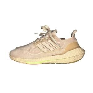 Adidas Womens Ultraboost 21 Running Shoes Ash Pearl/Hazy Rose Size 7.5